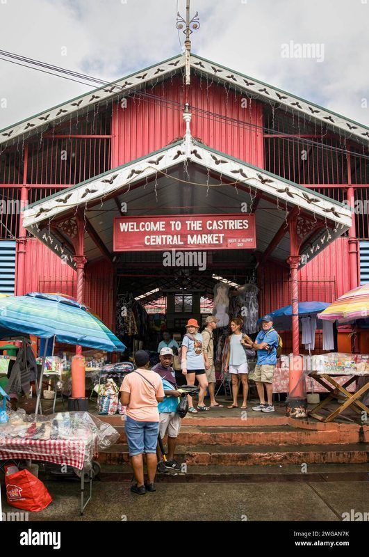Castries Central Market