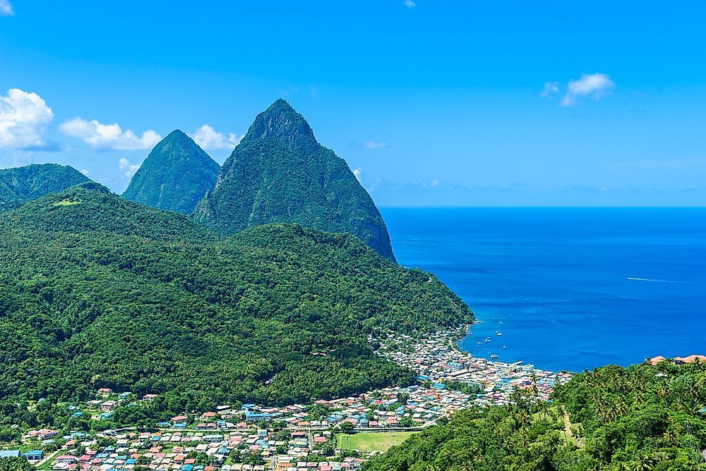 The Pitons, Saint Lucia UNESCO World Heritage Site